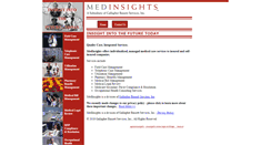 Desktop Screenshot of medinsights.com