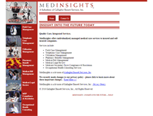 Tablet Screenshot of medinsights.com